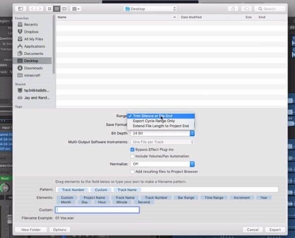 illustrative image of How to Export Songs from Logic Pro X