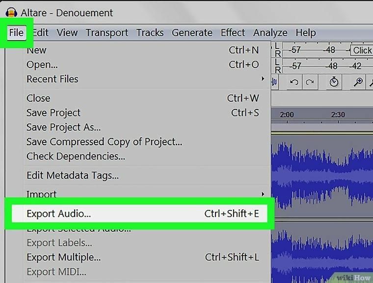 illustrative image of how to remove reverb in audacity